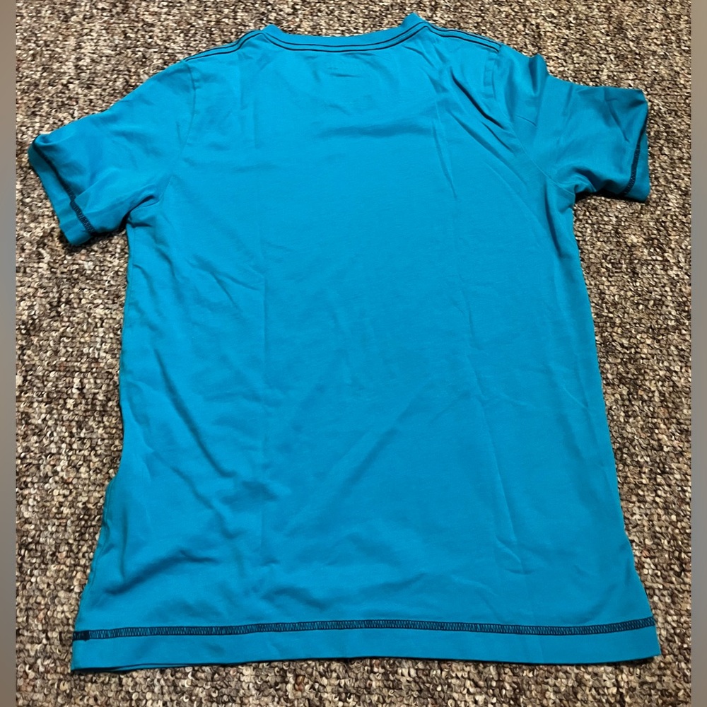 Kids large blue v neck